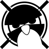 Gaming Linux-Gamers Game Cd Live Linux Logo