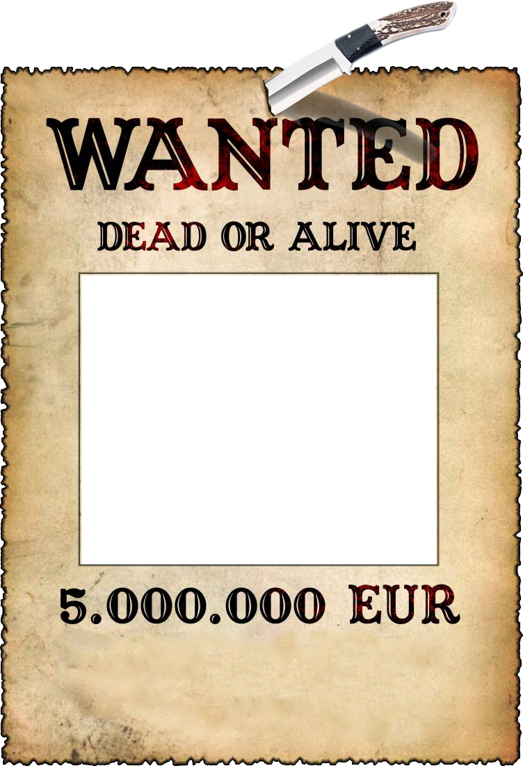 One Piece Wanted Poster Png Free Logo Image