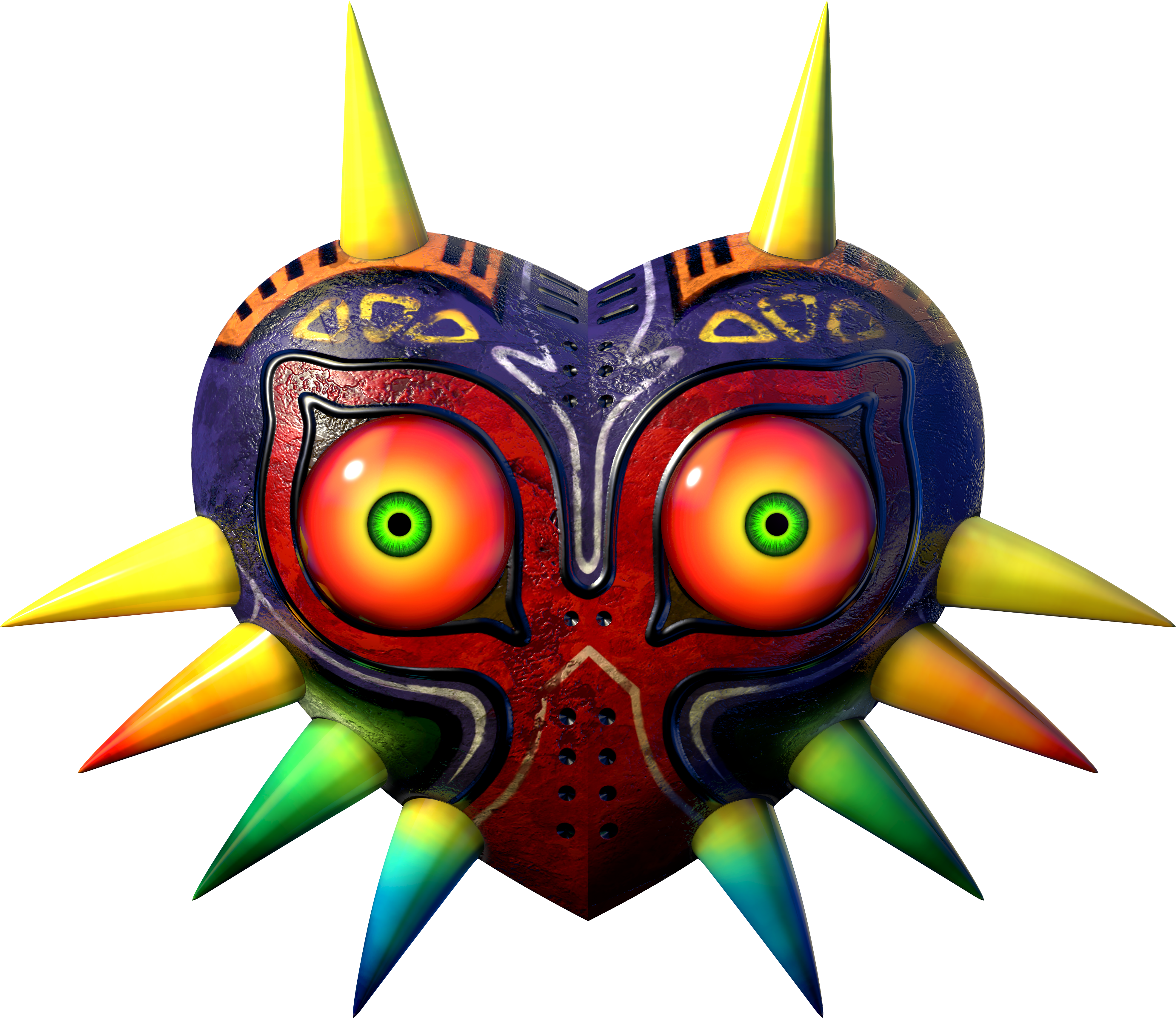 Character Of Mask Zelda Fictional Majora Time PNG Image