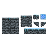 Space Twodimensional Plastic Platform Game Tile PNG Image