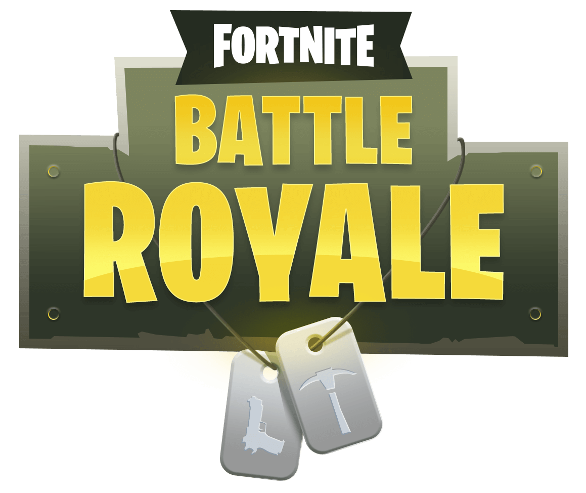 Text Yellow Royale Game Fortnite Battle PNG Image