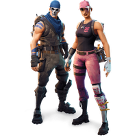 Playstation Police Mercenary Royale Fortnite Battle Military PNG Image