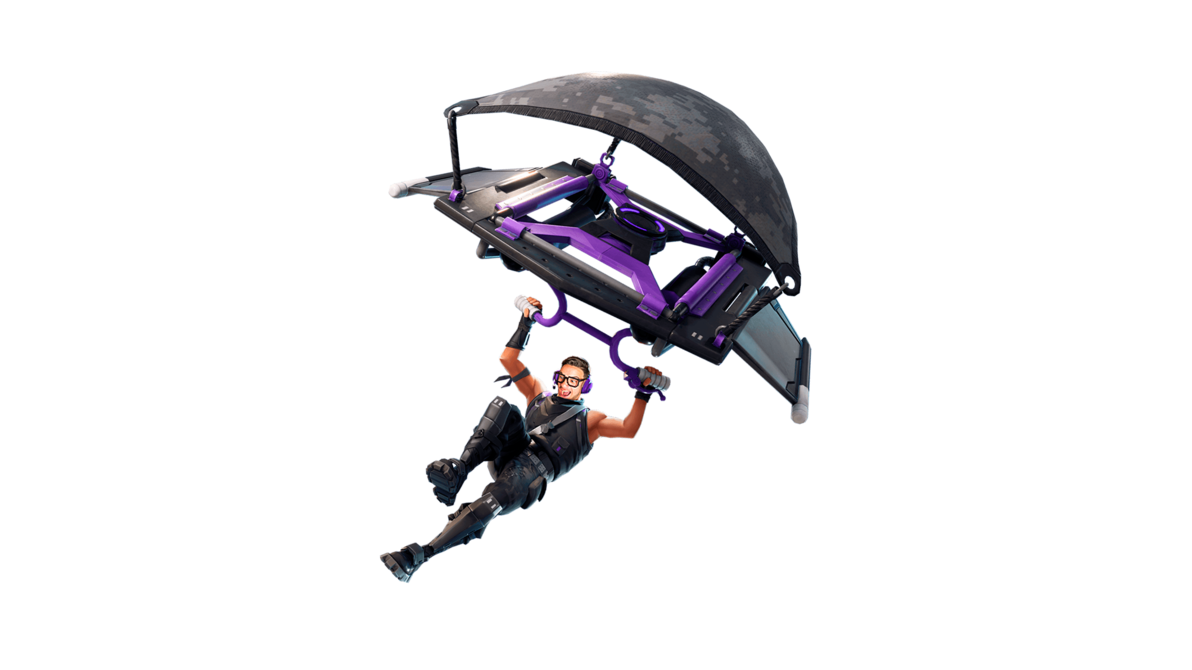 Purple Character Fictional Game Video Fortnite Transparent PNG Image