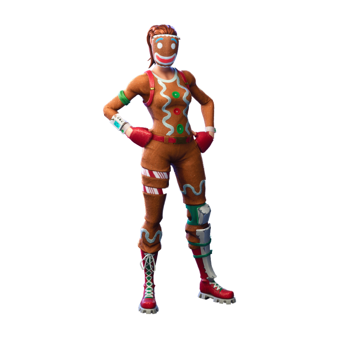 Royale Game Figurine Fortnite Battle Muscle PNG Image