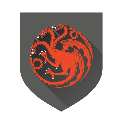 Thrones Icons House Game Computer Of Orange PNG Image