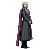Fur Outerwear Thrones Of Clarke Game Emilia PNG Image