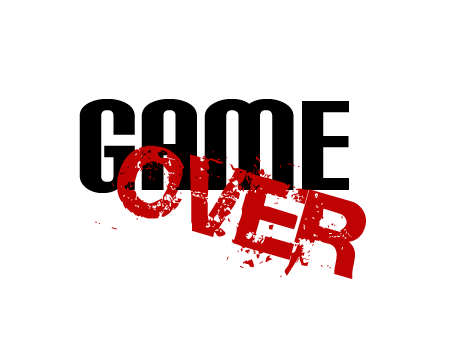 Game over Transparent PNG Image