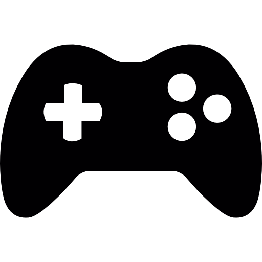 Silhouette Gamepad PNG Free Photo PNG Image