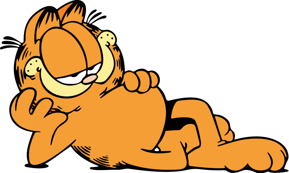 Garfield Cartoon Free Clipart HQ PNG Image