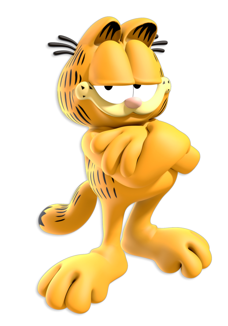 Photos Garfield Cartoon Free Clipart HQ Transparent PNG Image