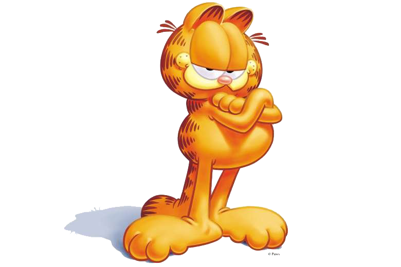 Garfield Cartoon Free HQ Image Transparent PNG Image