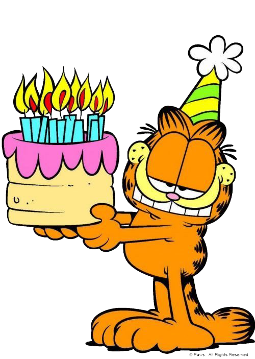 Garfield Cartoon Download HQ Transparent PNG Image