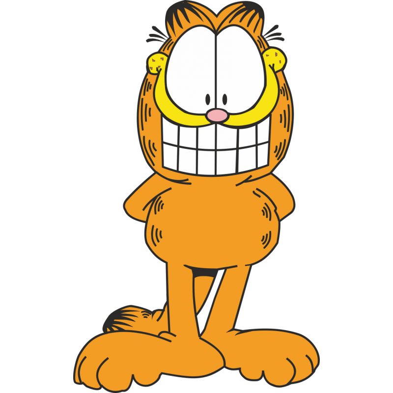 Garfield HD Image Free Transparent PNG Image