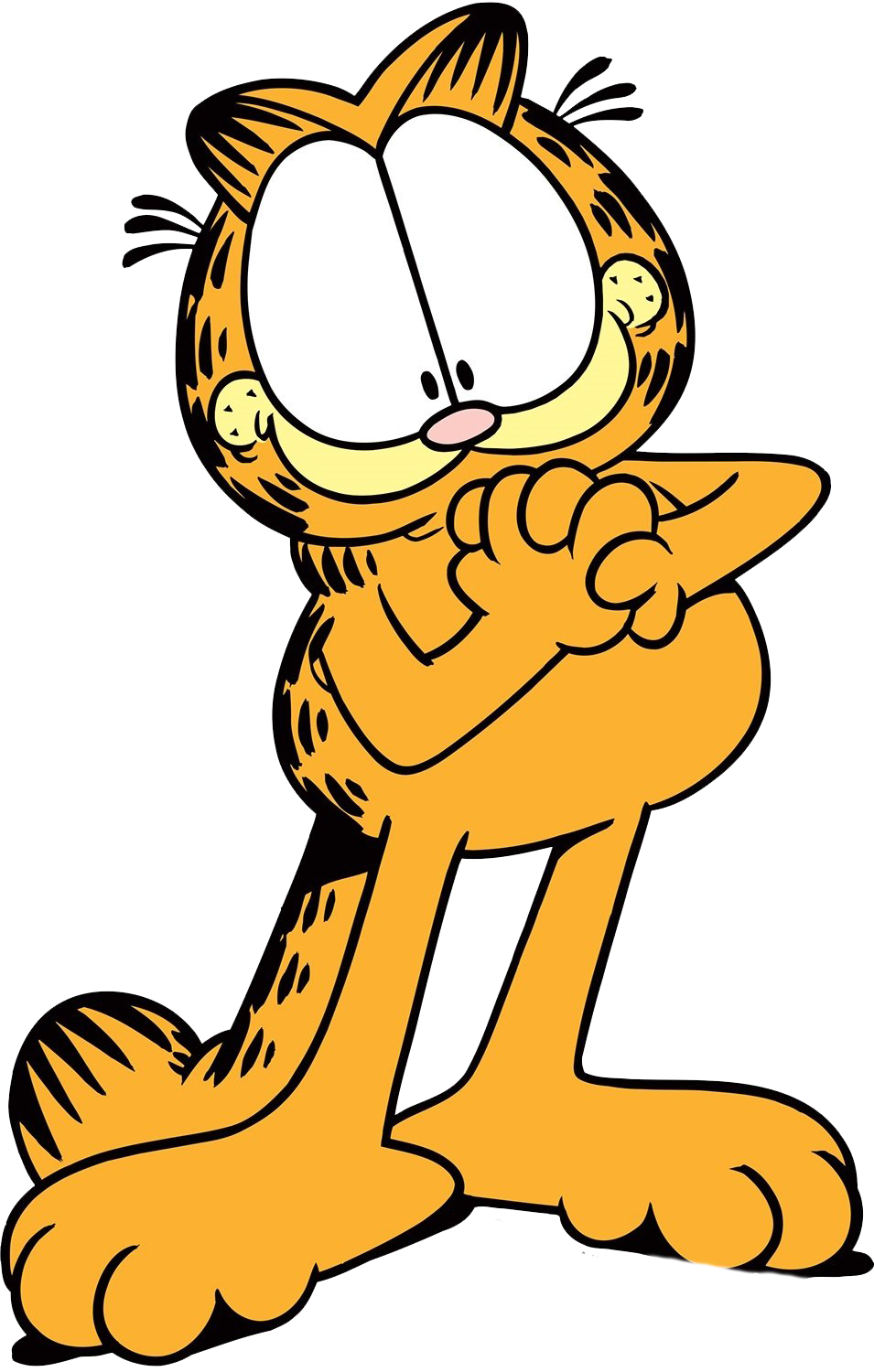 Garfield Free Clipart HQ Transparent PNG Image