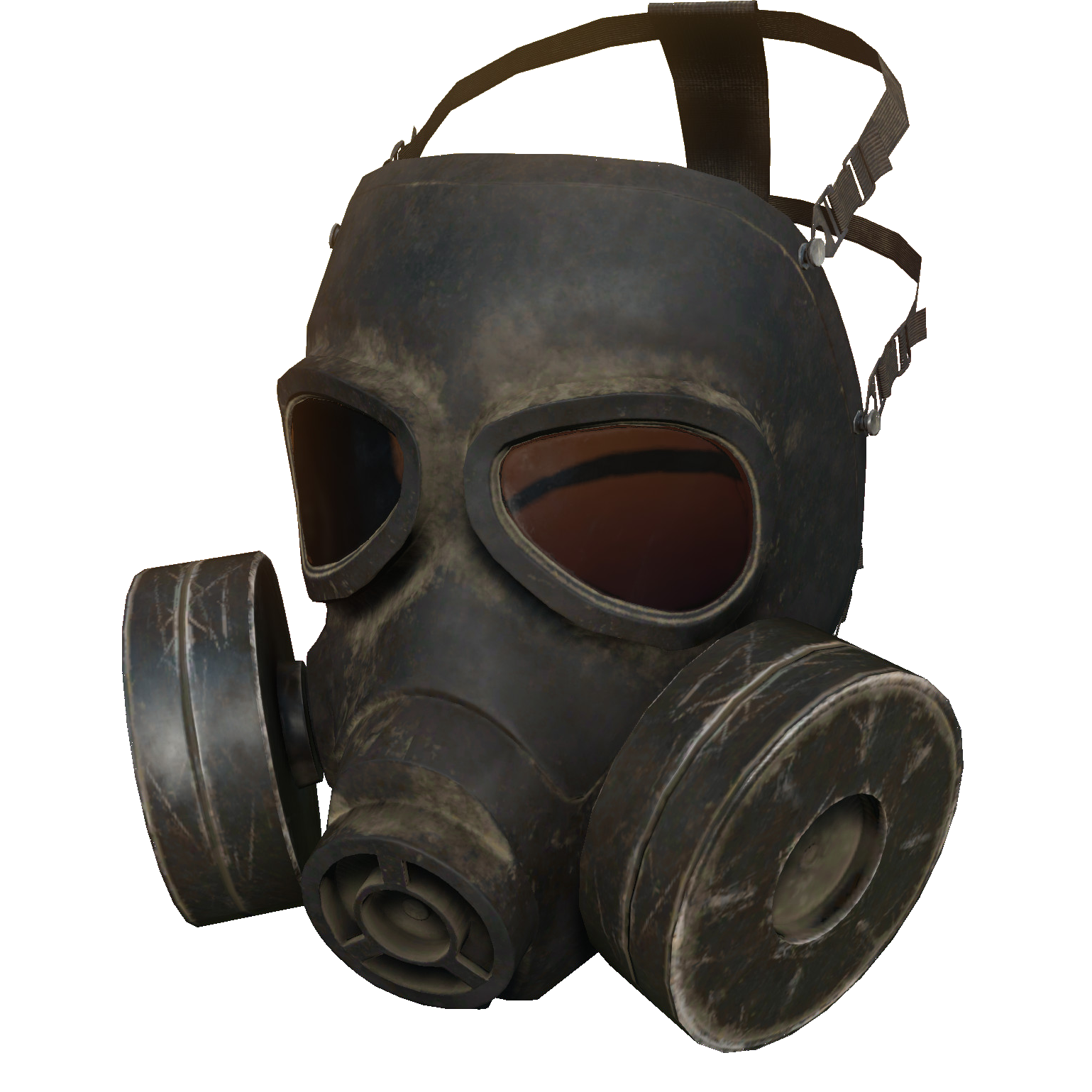 Antique Gas Black Mask Cool PNG Image