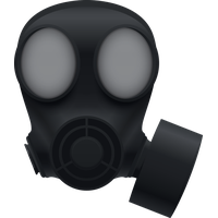 Portable Gas Black Mask Cool