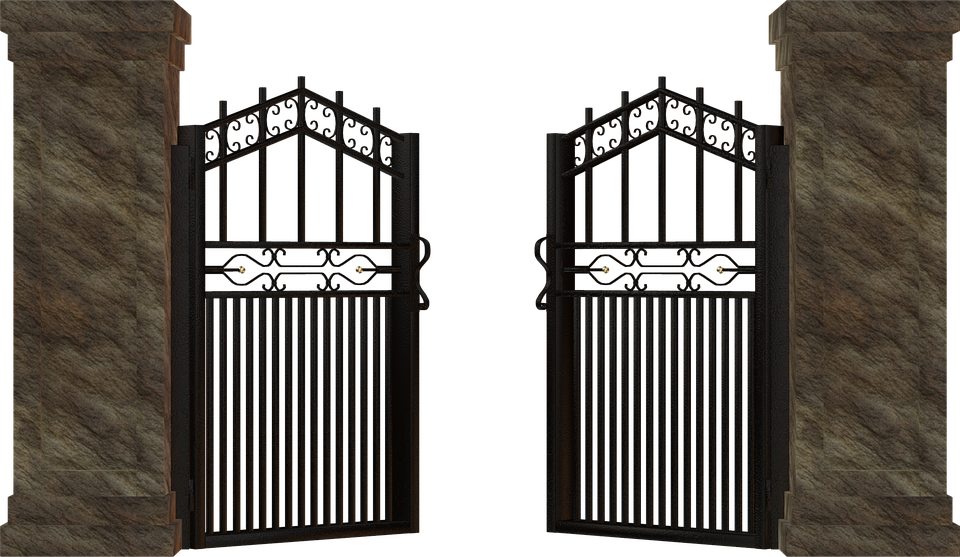 Gate Open PNG Free Photo Transparent HQ PNG Download | FreePNGImg