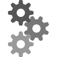 Vector Gears Creative Free HQ Image Transparent PNG Image