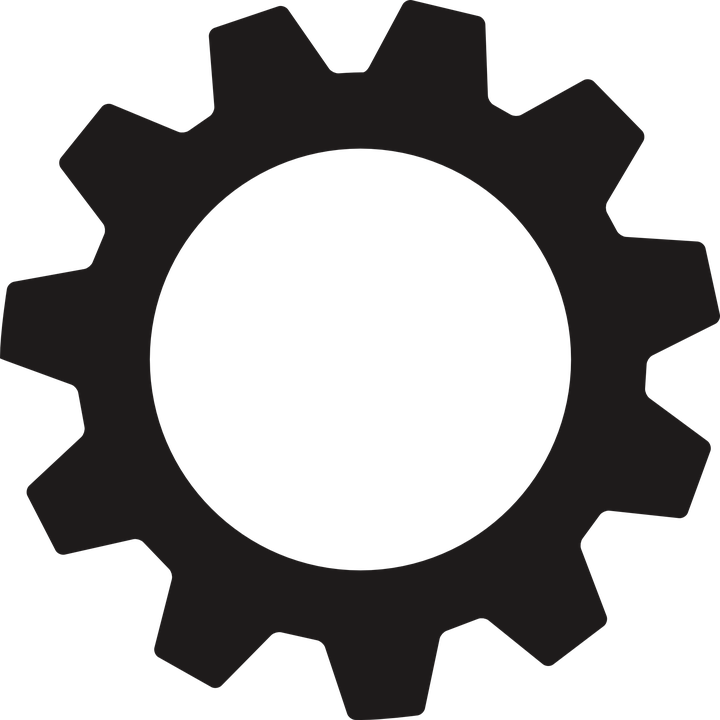Vector Gears HD Image Free PNG Image