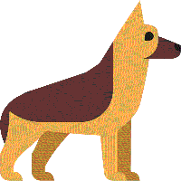 German Shepherd Transparent PNG Image