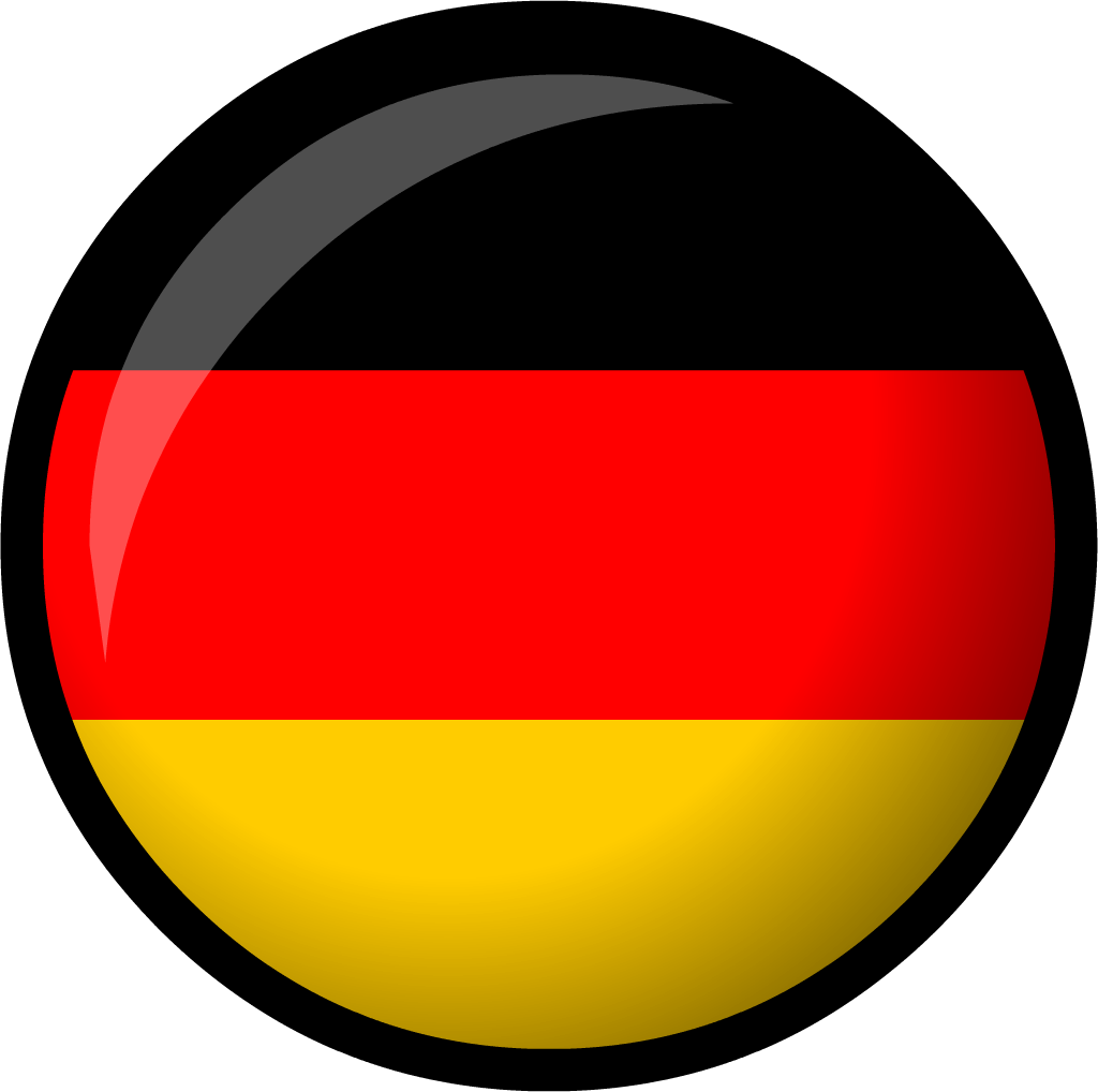 Flag Germany Circle Free Clipart HD PNG Image