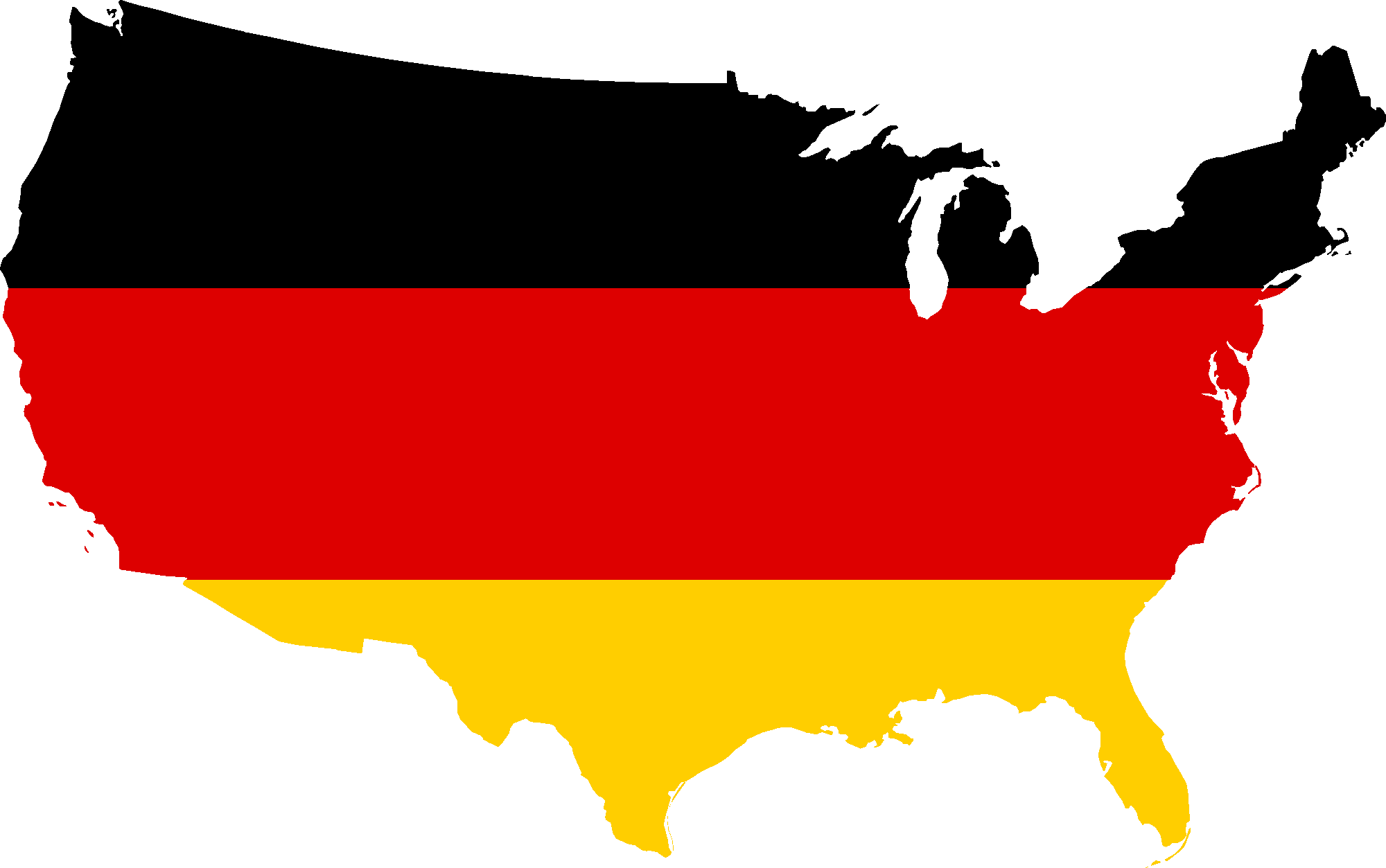 Map Flag Germany Free Transparent Image HD PNG Image