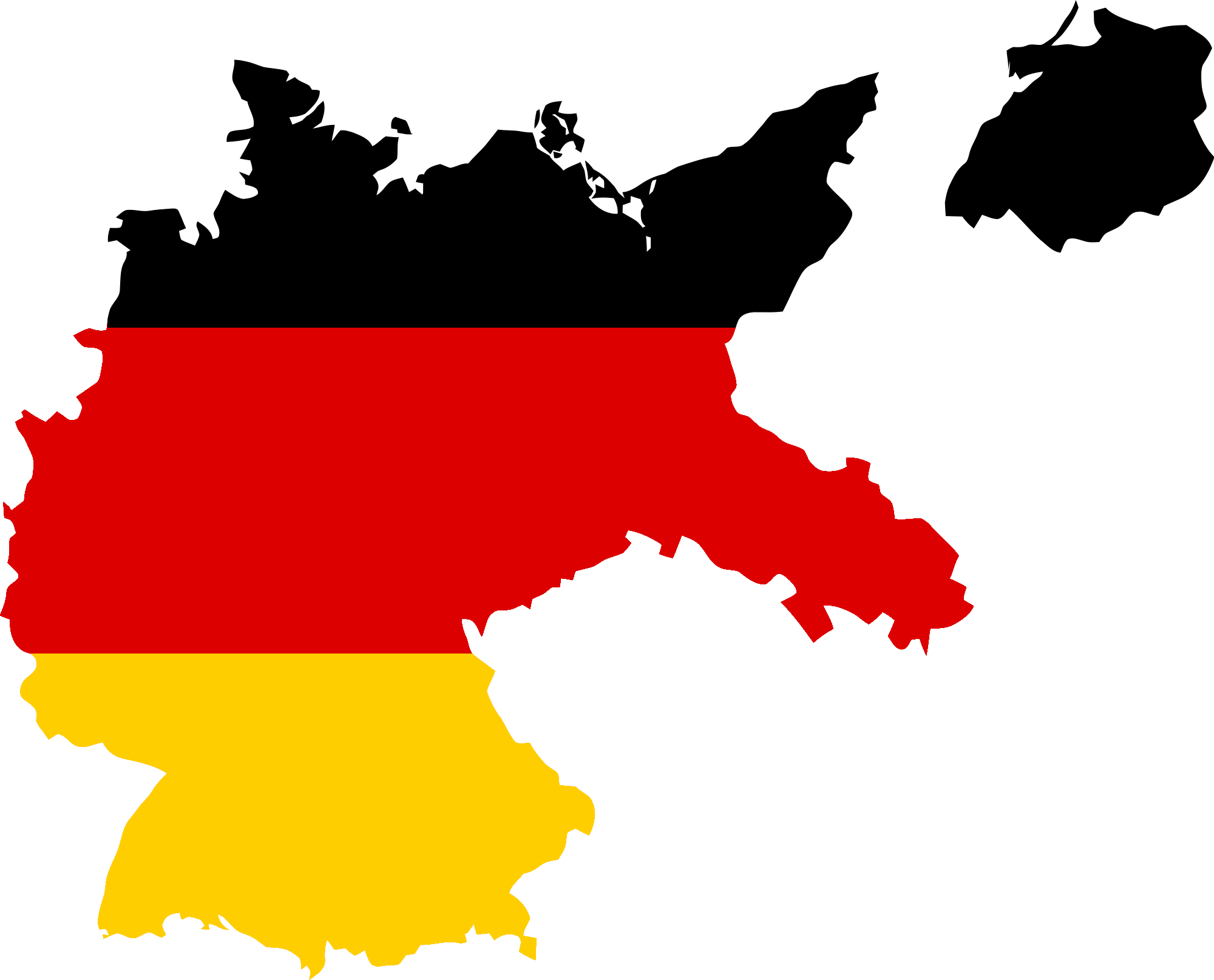 Map Flag Germany Free HQ Image PNG Image