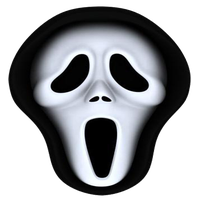 Ghostface face PNG