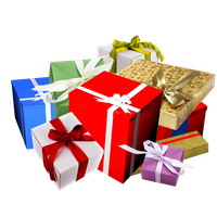 Vector Birthday Present Gift Colorful
