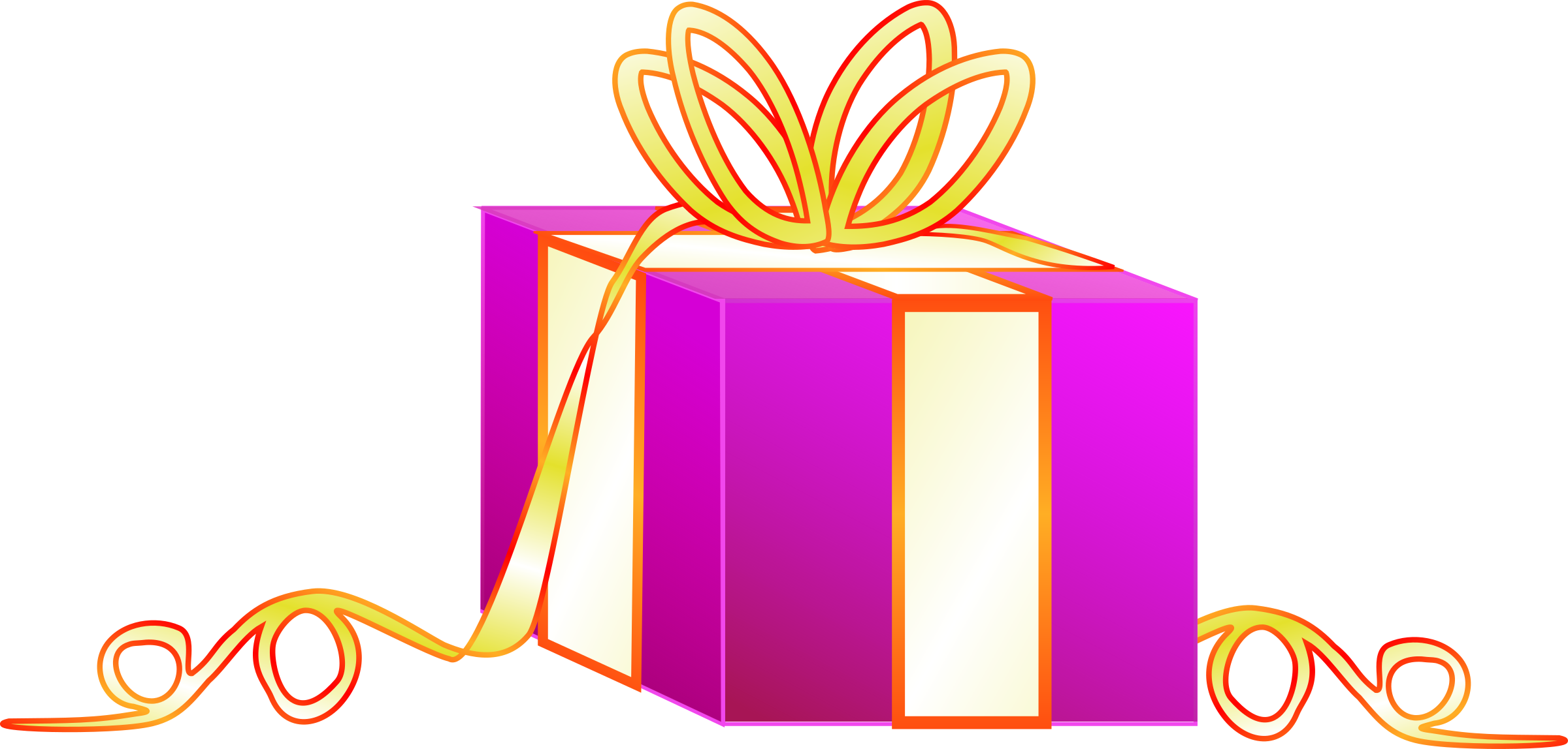 Pink Birthday Vector Gift Free HQ Image PNG Image