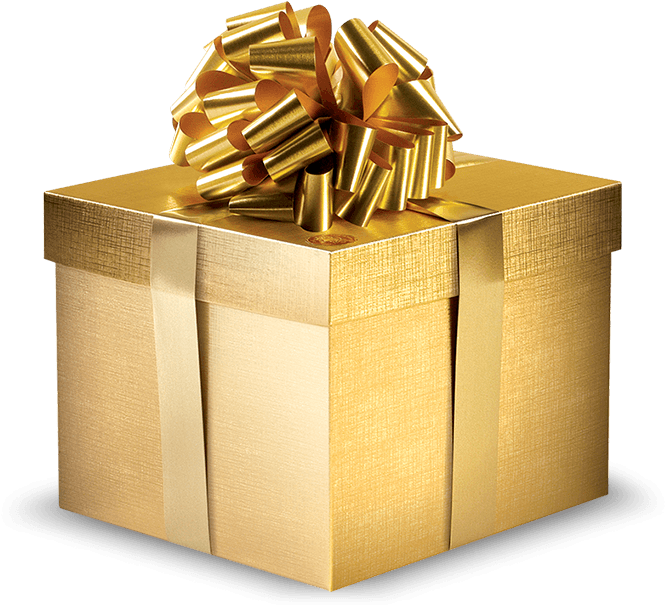 Gift Gold Bow Free Transparent Image HQ PNG Image