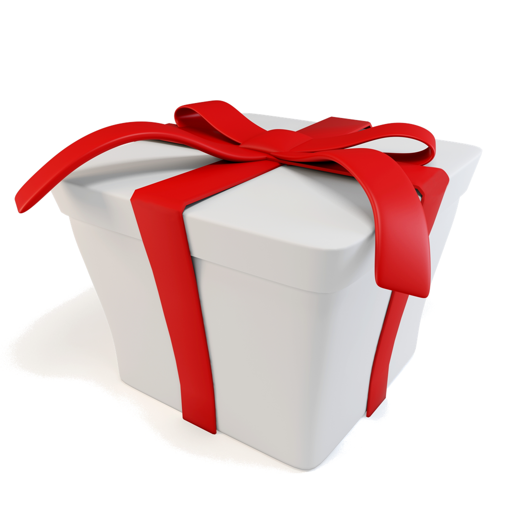 open christmas box png