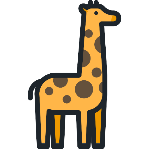 Giraffe Vector Pic Free Download PNG HD PNG Image