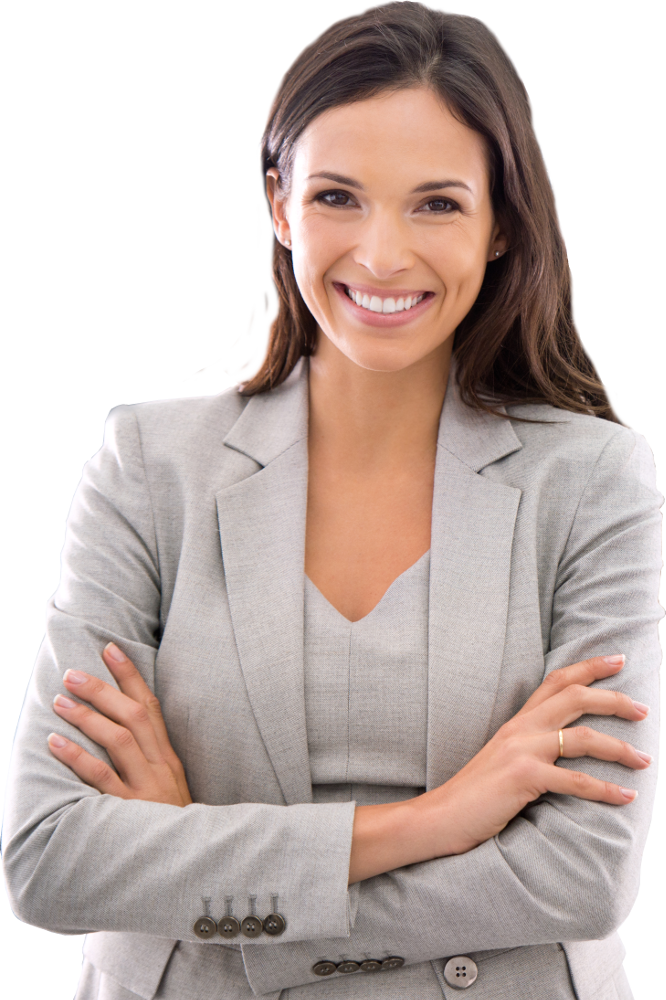 Smiling Woman Business Free Photo PNG Image
