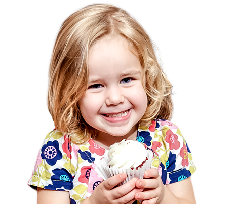 Happy Little Girl Transparent PNG Image