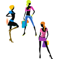 Fashion Girl Transparent PNG Image