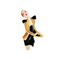 Fashion Girl Clipart PNG Image