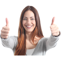 Girl Smile Transparent PNG Image