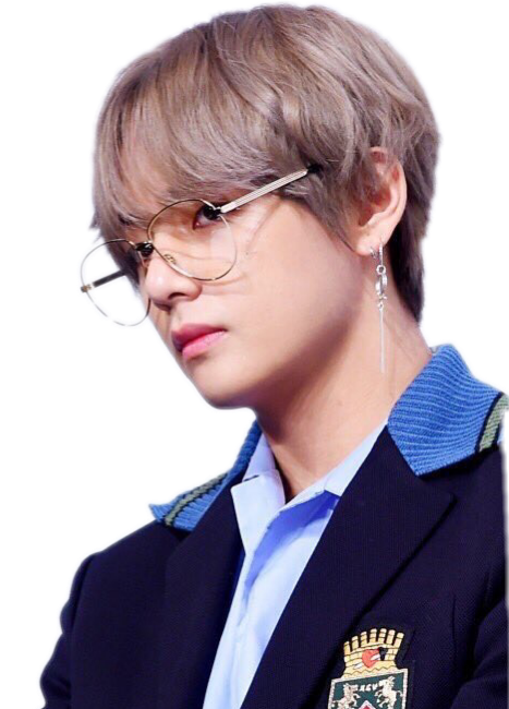 Taehyung Hairstyle Love Bts Her Yourself Kim PNG Image