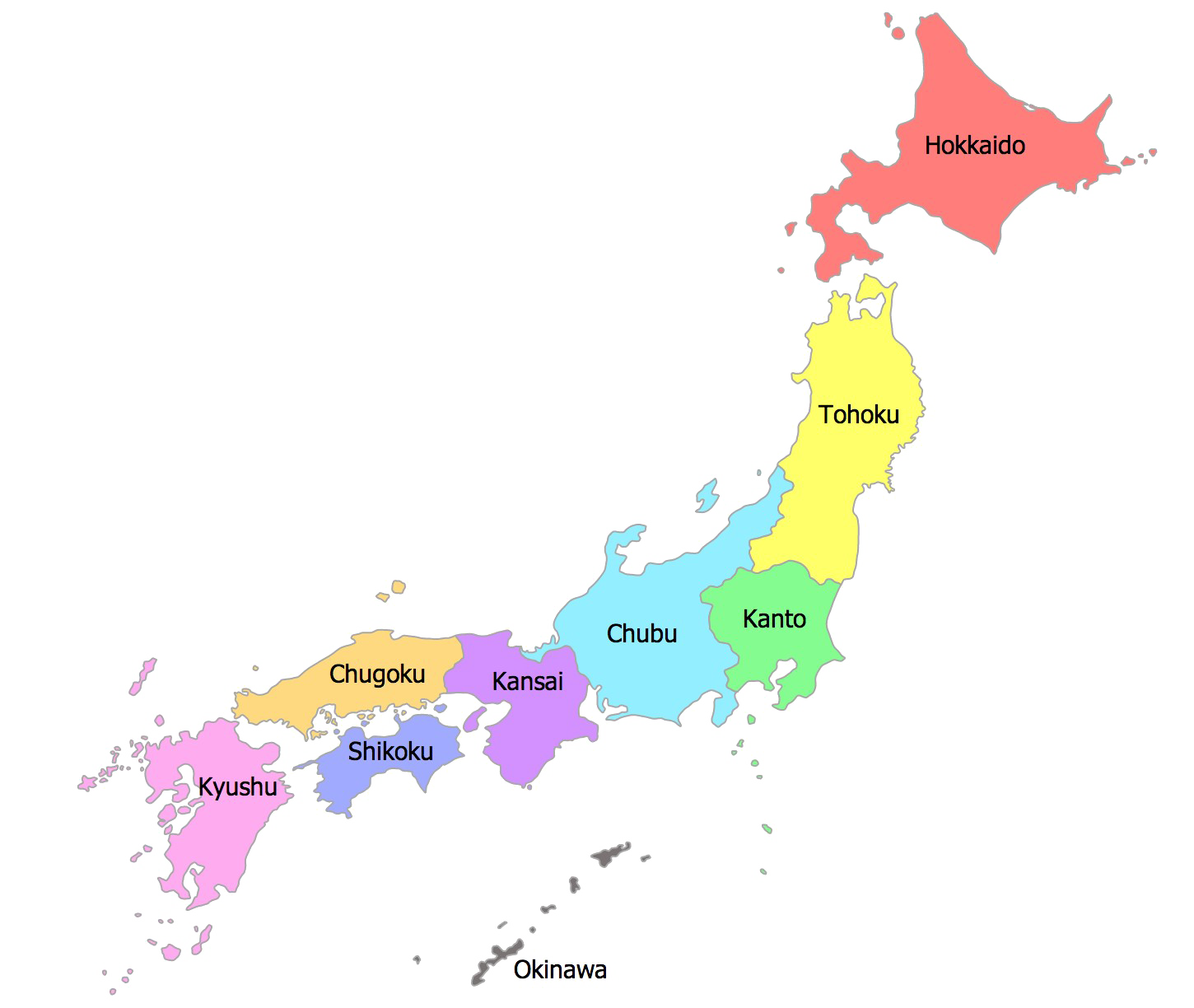 55864 6 Japan Map Hd Hq Image Free Png 