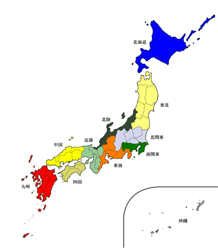 Japan Map Free Download PNG HD PNG Image