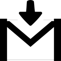 Icons Computer Black White Email Gmail PNG