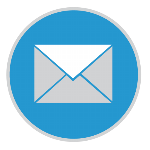 Blue Triangle Area Symbol Aqua Mail PNG Image