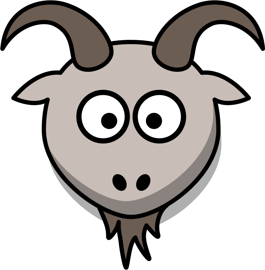 Vector Goat Face Free HQ Image PNG Image