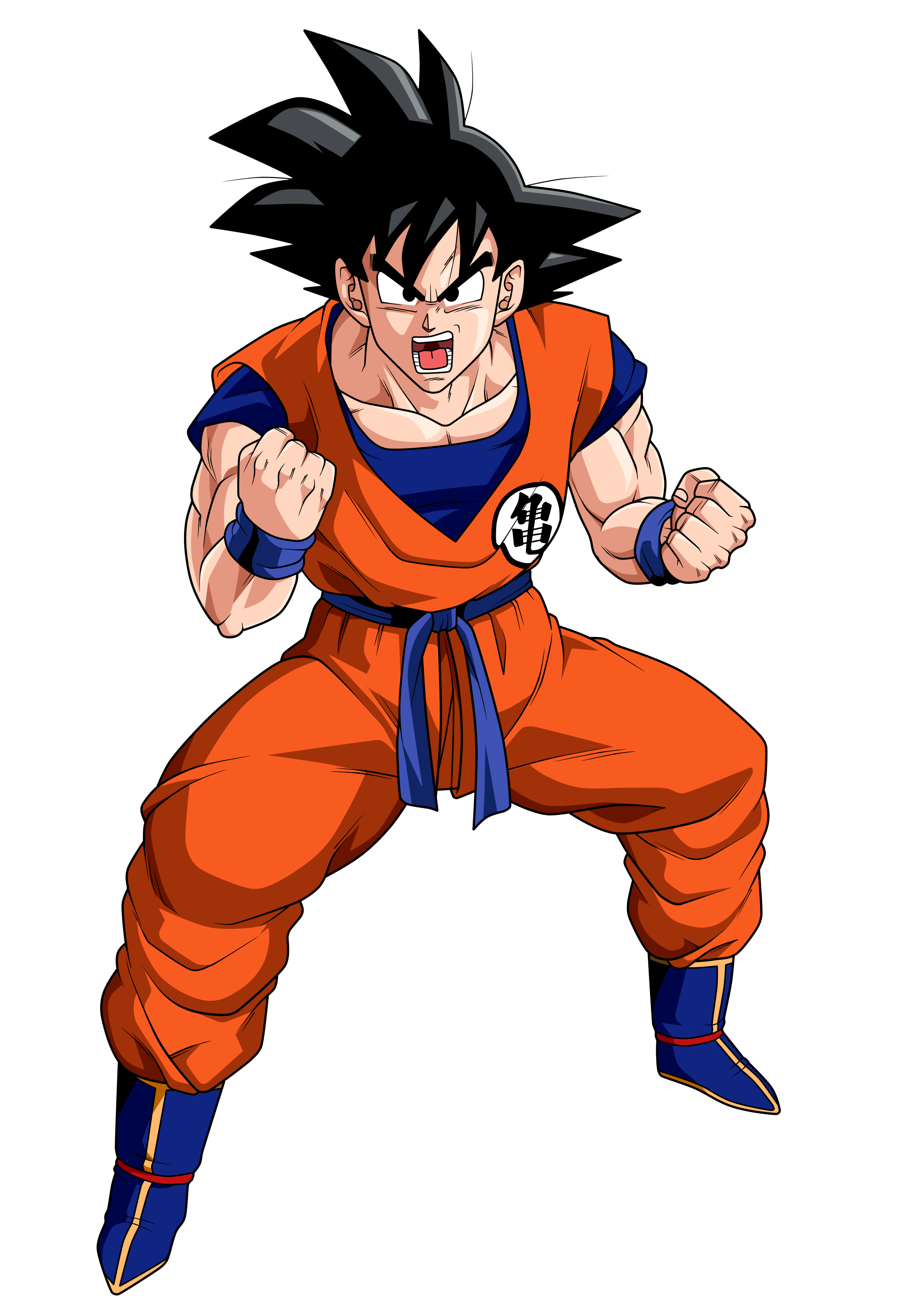 Goku Transparent Background PNG Image