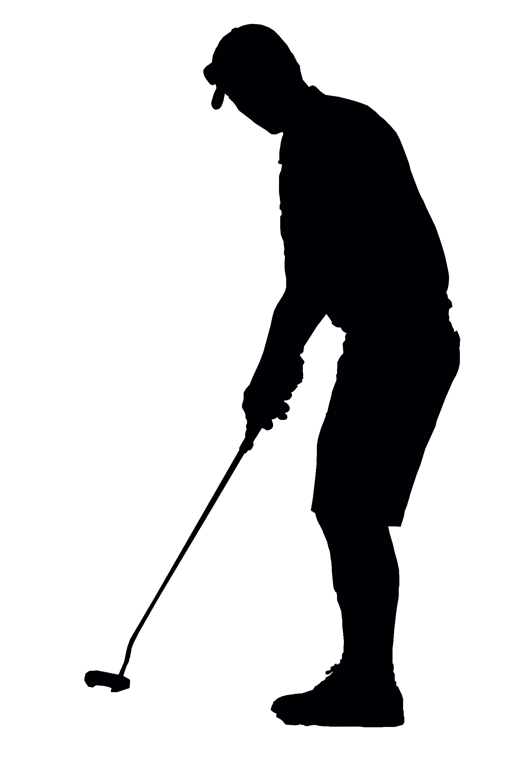 Golfer File PNG Image