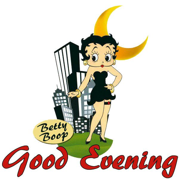 good evening clipart