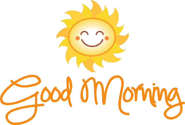 Good Morning Transparent Picture PNG Image