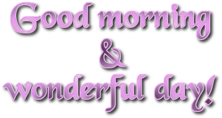 Good Morning File Transparent PNG Image