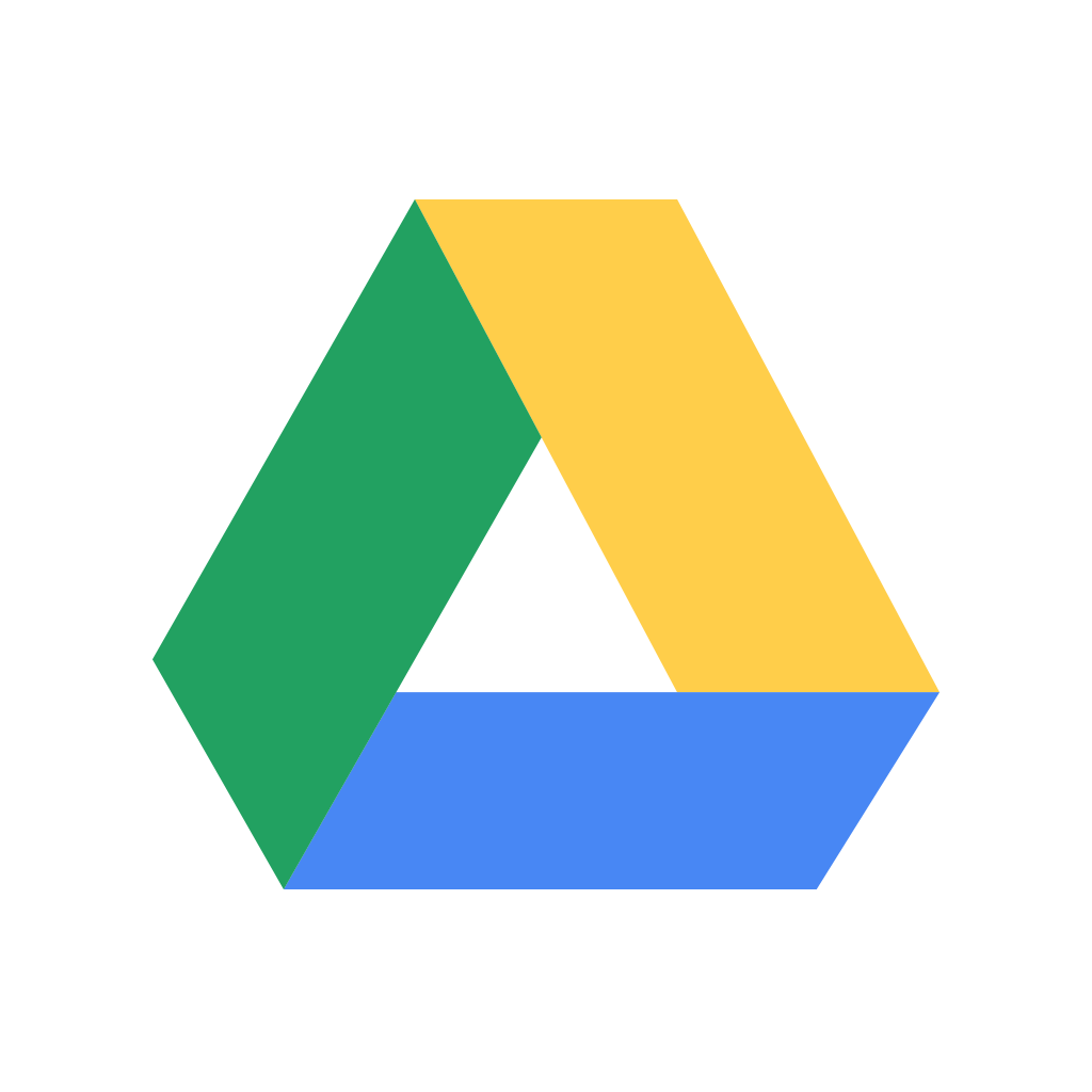 Google Drive logo Transparent PNG Image